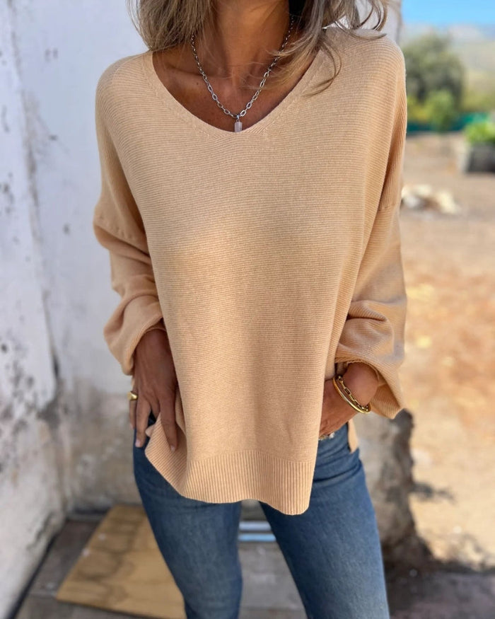 Blusa Feminina com Decote V